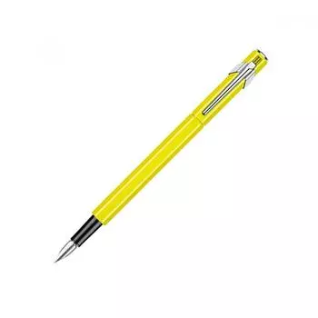 Перьевая ручка Calandash 849 флуоресцентно-желтая M medium letter