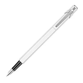 Перьевая ручка Caran EF Extra Fine Point 849 White Regular Imported Product d Ache 0842-001 Двойного назначения