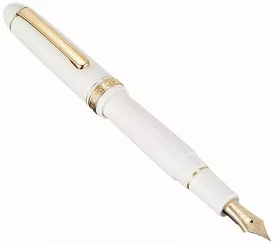 Перьевая ручка Century Chenonceau White Fine Soft из платины PNB-13000#2-0