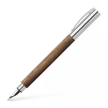 Перьевая ручка EF Ambition Walnut 148582 Обычный импортный продукт FABER-CASTELL Extra-Fine Двойного назначения