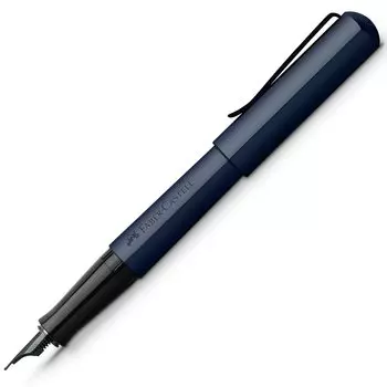 Перьевая ручка EF Extra Fine Point Hexa Blue 150542 Обычный импортный продукт FABER-CASTELL Двойного назначения