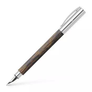 Перьевая ручка EF Extra Fine Point Ambition Cocos Wood Coconut Tree 148172 Обычный импортный продукт Faber-Castell