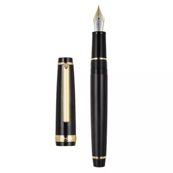 Перьевая ручка EF F перо пишущие принадлежности гладкий левый С правосторонним конвертером Jinhao для 82