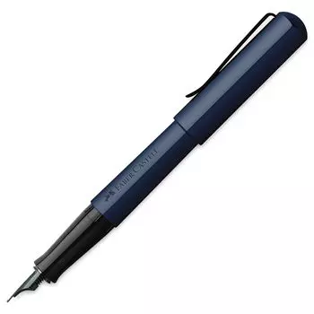 Перьевая ручка F Fine Point Hexa Blue 150541 Обычный импортный продукт FABER-CASTELL Двойного назначения