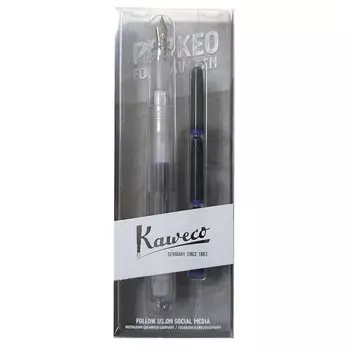 Перьевая ручка Kaweco F Fine Point Pakeo All Clear 10002242 Blister Оригинальный импортный продукт