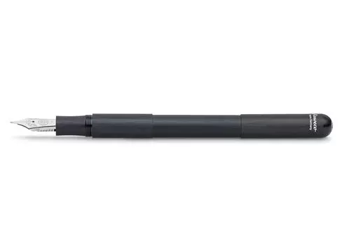 Перьевая ручка Kaweco SUPRA, черная I Перьевая ручка ограниченного выпуска, металлическая коробка в стиле ретро для картриджа с чернилами I Перьевая ручка, дюймовая I Перо BB 6.5 (Очень широкий)