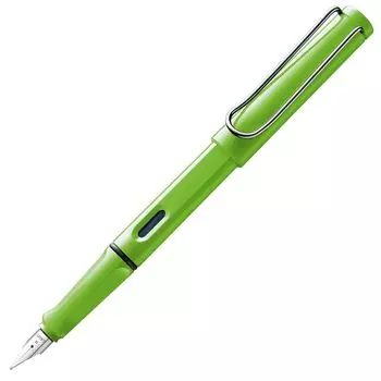 Перьевая ручка Lamy 1230634 Safari Современная перьевая ручка зеленого цвета с эргономичной ручкой и классическим пером, размер M 013, дизайн,