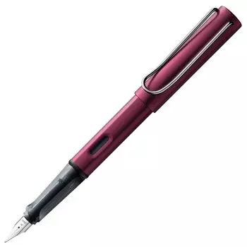 Перьевая ручка LAMY Black Purple Эргономичная ручка и черное стальное перо Размер EF Легкий алюминиевый корпус В комплект входит синий картридж LAMY T 10 AL-star - - - -