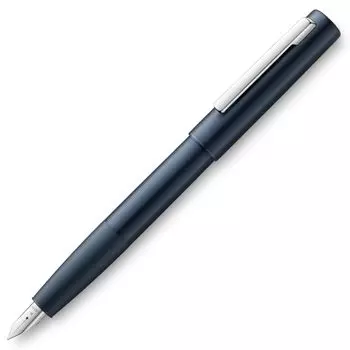 Перьевая ручка LAMY EF Extra Fine Point Aion Deep Dark Blue Limited Regular Imported Product L77DDB-EF