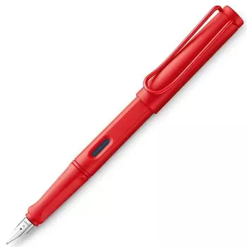Перьевая ручка LAMY EF Extra Fine Font Safari Strawberry Limited Regular Imported Product L20SB-EF земляничный