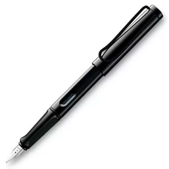 Перьевая ручка LAMY F Fine Point Safari Black Black Clip Оригинальный импортный продукт L19BKB-F