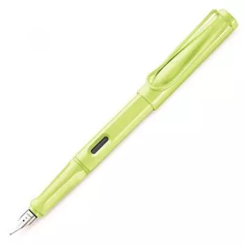 Перьевая ручка Lamy [лимитированная] Safari Spring Green F extra fine print