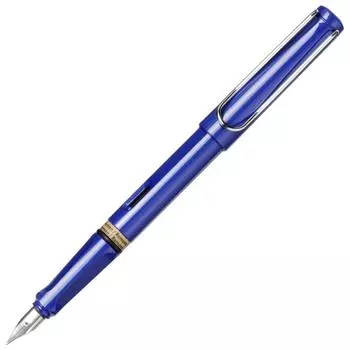 Перьевая ручка LAMY с пером EF Fine Safari Blue Converter продается отдельно. Обычный импортный продукт. (Дополнительное очко) L14-EF Двойного назначения синий