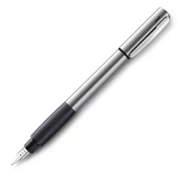 Перьевая ручка LAMY с пером F Accent AL с резиновым захватом, обычный импортный продукт (хорошо) L96KK-F Двойного назначения