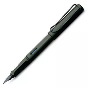 Перьевая ручка LAMY Safari, черное перо, размер F (отлично) L17-F [элемент]