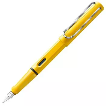 Перьевая ручка LAMY Safari Yellow Желтая Эргономичная ручка и полированное стальное перо Размер F Идеально подходит для письма и каллиграфии LAMY T 10 Синяя с чернилами
