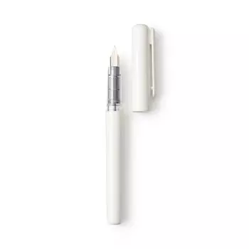 Перьевая ручка MUJI из поликарбоната, черная 44596883 13812 мм чёрный