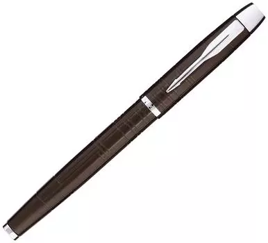 Перьевая ручка PARKER F Fine Point IM Premium Metallic Brown CT S11421122 Обычный импортный продукт двойного назначения