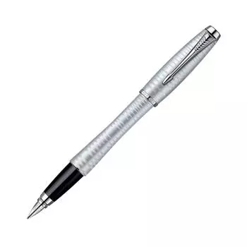 Перьевая ручка Parker F Fine Point Urban Premium Silver Blue Pearl CT 1906873 Подлинный импортный продукт