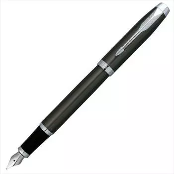 Перьевая ручка PARKER IM Dark Espresso CT, перо F 1975603, роскошный пишущий инструмент, зарубежный бренд, производитель (Паркер) (хорошо)