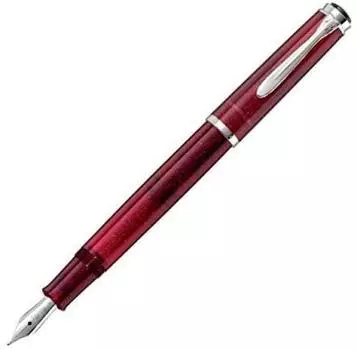 Перьевая ручка Pelikan B Bold Star Ruby Classic M205 Inhalation Type Limited Подлинный импортный продукт