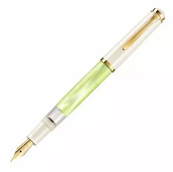 Перьевая ручка Pelikan EF Extra Fine Point Pastel Green Classic M200 Inhalation Type Limited Оригинальный импортный продукт M200Pastel-GreenEF