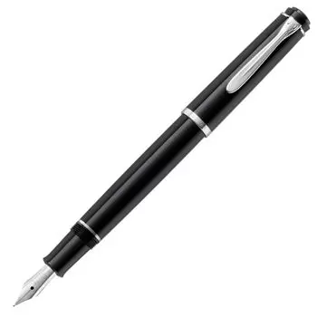 Перьевая ручка Pelikan EF Extra Fine Point Black Classic P205 Обычный импортный продукт чёрный