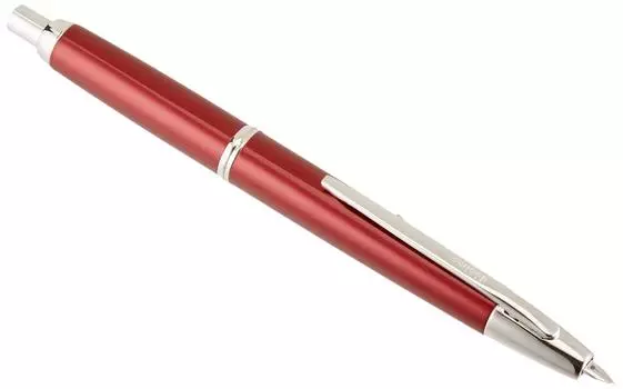 Перьевая ручка Pilot без колпачка Decimo Extra Fine Point, красная FCT-15SR-R-EF