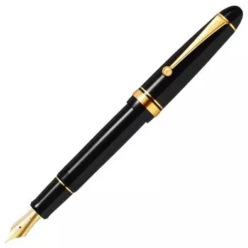 Перьевая ручка PILOT Custom 742 Black GT 14K Gold 10 перьев S Нет. (Подпись) ФКК-2000Р-БС чёрный