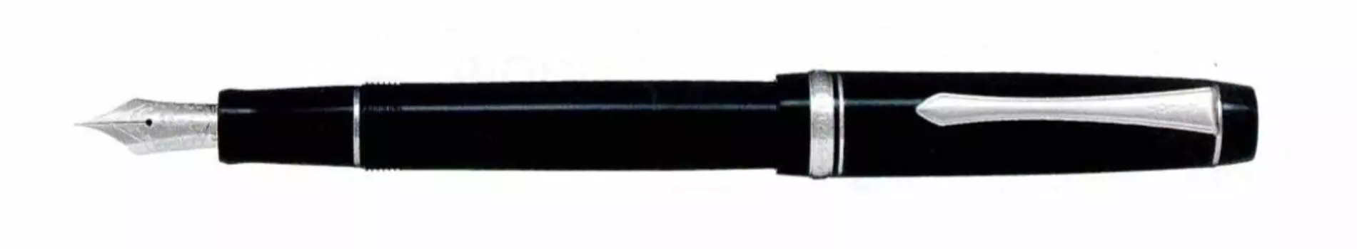 Перьевая ручка Pilot Custom Heritage 91, Толстое перо, Черный, FKVHN-12SR-BB чёрный
