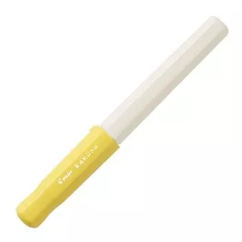 Перьевая ручка Pilot Kakuno EF Extra Fine Font Soft Yellow FKA1SRSYEF