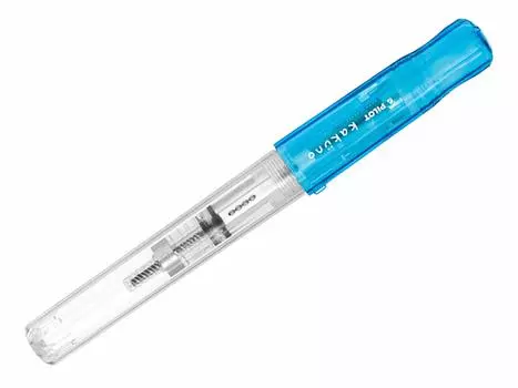 Перьевая ручка PILOT Kakuno limited прозрачная светло-голубая M (средний)