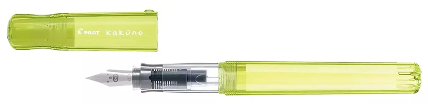 Перьевая ручка Pilot Kakuno M Baby Yellow FKA1SRKBAYM