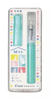 Перьевая ручка Pilot Kakuno M Boy Green FKA1SRKBOGM