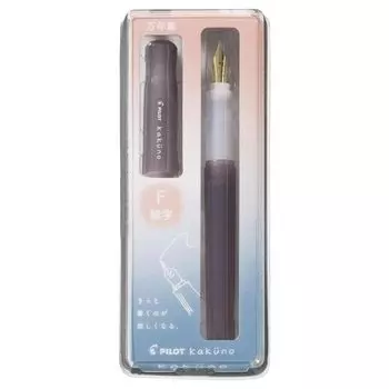 Перьевая ручка PILOT Kakuno slumber color series fine (коричневый, Ж)