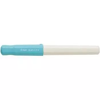 Перьевая ручка Pilot Kakuno Soft Blue Pen Type F Купить набор (Тонкая точка) FKA-1SR-SLF [Пакет 3] синий