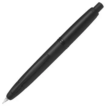 Перьевая ручка PILOT Mannenhitsu Capless Chromat F, черная матовая FC18SRBMF