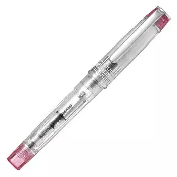 Перьевая ручка ПИЛОТ Mannenhitsu Prera Toumei CON Tsuki TPF Прозрачная розовая FPRN350RTPF