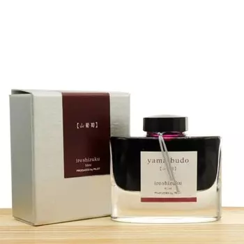 Перьевая ручка Pilot с чернилами iroshizuku INK-50-YB Yamabudo