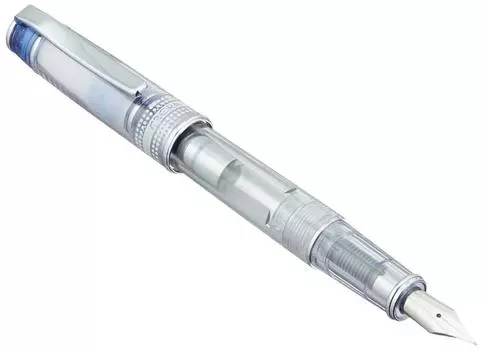 Перьевая ручка PILOT с тонким пером и прозрачным синим корпусом IRO-Ai (ФПРН-350Р-ТЛФ)