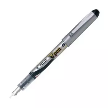Перьевая ручка Pilot V Pen Fine Point черного цвета 10 шт. SVP200NS10B чёрный