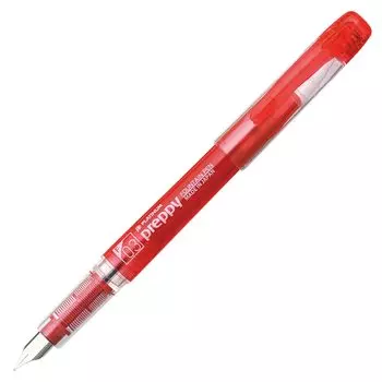 Перьевая ручка платинового цвета Preppy Red Fine Point PSQ-300#11-2