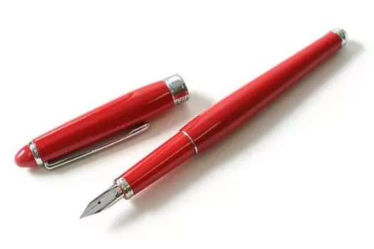 Перьевая ручка Platinum Fine Shaft Pen Pen Affection PAF5000 Sky Red красный