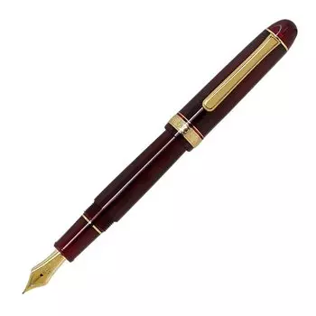 Перьевая ручка Platinum Pen Pen Pen Century Burgundy Medium Point Body #3776 PNB-15000#71-3 Размер: 139,5x15,4 мм/Средний/20,5 г