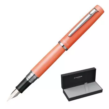 Перьевая ручка Platinum Перьевая ручка Procion Persimmon Orange Fine Point #25 PNS-5000 25-2