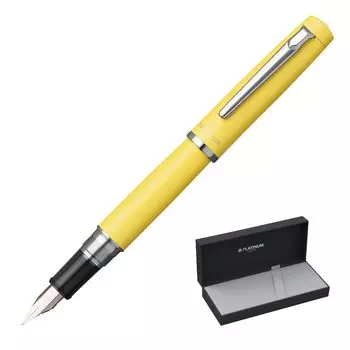 Перьевая ручка Platinum Перьевая ручка Procion Citron Yellow Medium Point #68 PNS-5000 68-3