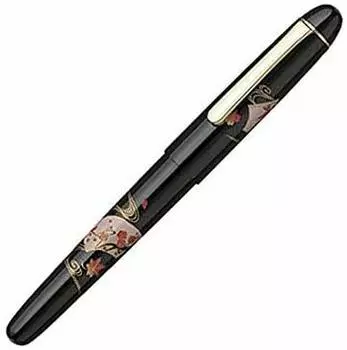 Перьевая ручка Platinum Перьевая ручка PLATINUM Kagahira Makie Fan Surface 14K Double B #3776