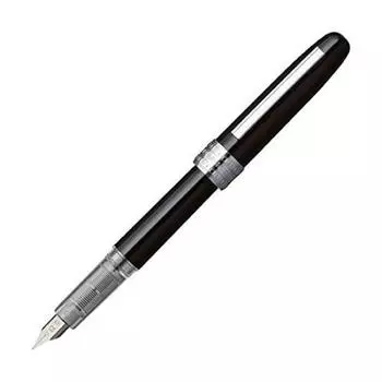 Перьевая ручка Platinum Plaisir Black Fine Point 1 шт., простая (Резюме) # 1 (в коробке) PGB-1000#1-2 [комплект из 10 шт.] top1-ds-2226164 [Оригинальная упаковка]