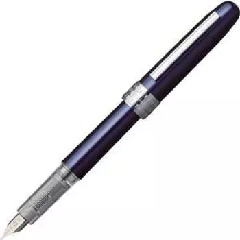 Перьевая ручка Platinum Plaisir Blue Fine Point, 1 флакон (Резюме) #56 (в коробке) PGB-1000#56-2 [набор из 5 шт.] синий