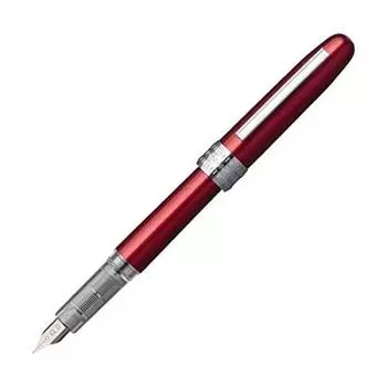Перьевая ручка Platinum Plaisir Red Fine Point 1 шт., простая (Резюме) #70 (в коробке) PGB-1000#70-2 [комплект из 10 шт.] top1-ds-2226162 [Оригинальная упаковка]